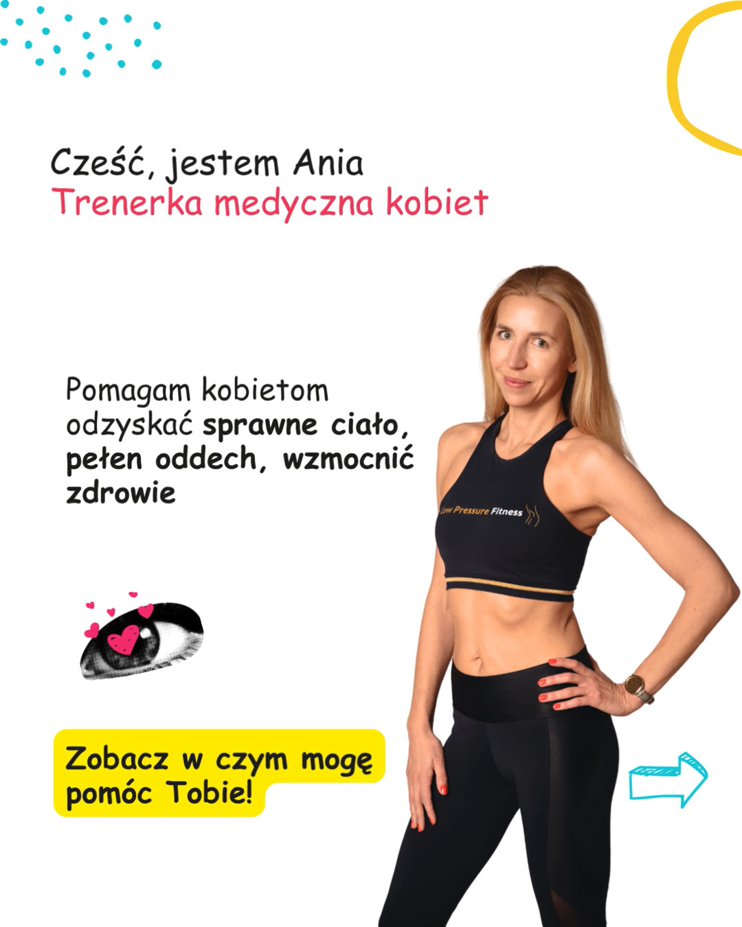 W czym mogę Ci pomóc jako trenerka medyczna? 💪Często słyszę: 💭 „Chciałabym zacząć ćwiczyć, ale na siłowni nie widzę dla siebie miejsca” 💭 „Obawiam się zajęć grupowych, bo w moim stanie czy wieku to nie jest bezpieczne” 💭 „Z moim brzuchem / biodrami / barkami / [wstaw dowolne] już nic nie da się zrobić…”To tylko niektóre z wielu sytuacji, w których najlepszym rozwiązaniem jest właśnie trening medyczny! ✨Mam na imię Ania 👋 i jako trenerka medyczna pomagam kobietom w bezpieczny sposób odzyskać sprawne ciało, pełen oddech oraz zadbać o zdrowie poprzez ruch.Zastanawiasz się, czy mogę pomóc Tobie lub bliskiej Ci osobie? 🤔👉 Zobacz karuzelę, z której dowiesz się: 1️⃣ Na czym polega moja praca i z jakich metod korzystam (spojler: patrzę na ciało bardzo holistycznie!) 🧘‍♀️ 2️⃣ Dla kogo trening medyczny jest najlepszym wyborem 🤝 3️⃣ Jak krok po kroku wygląda współpraca ze mną i gdzie możemy razem poćwiczyć 📍Każde kobiece ciało przechodzi przez różne wyzwania – zmiany hormonalne, ciąże, macierzyństwo, kontuzje, czasem zabiegi i operacje, menopauzę czy proces starzenia się. 🌸Niezależnie od tego, w którym miejscu jesteś dzisiaj, ruch jest Twoim sprzymierzeńcem! 💪💬Zrób pierwszy krok i umów się ze mną na konsultację.📌 Zapisz ten post na później, a jeśli czujesz, że to moment na zmianę – przewiń na ostatni slajd i daj mi znać w wiadomości prywatnej! 📩#trenerkakobietlodz #ZdrowaJakTy #dnomiednicy #treningmedyczny #zdrowiekobiety #treningseniora #treningkobiet #aktywnysenior